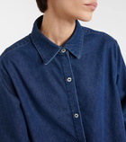 Tove Navie denim shirt