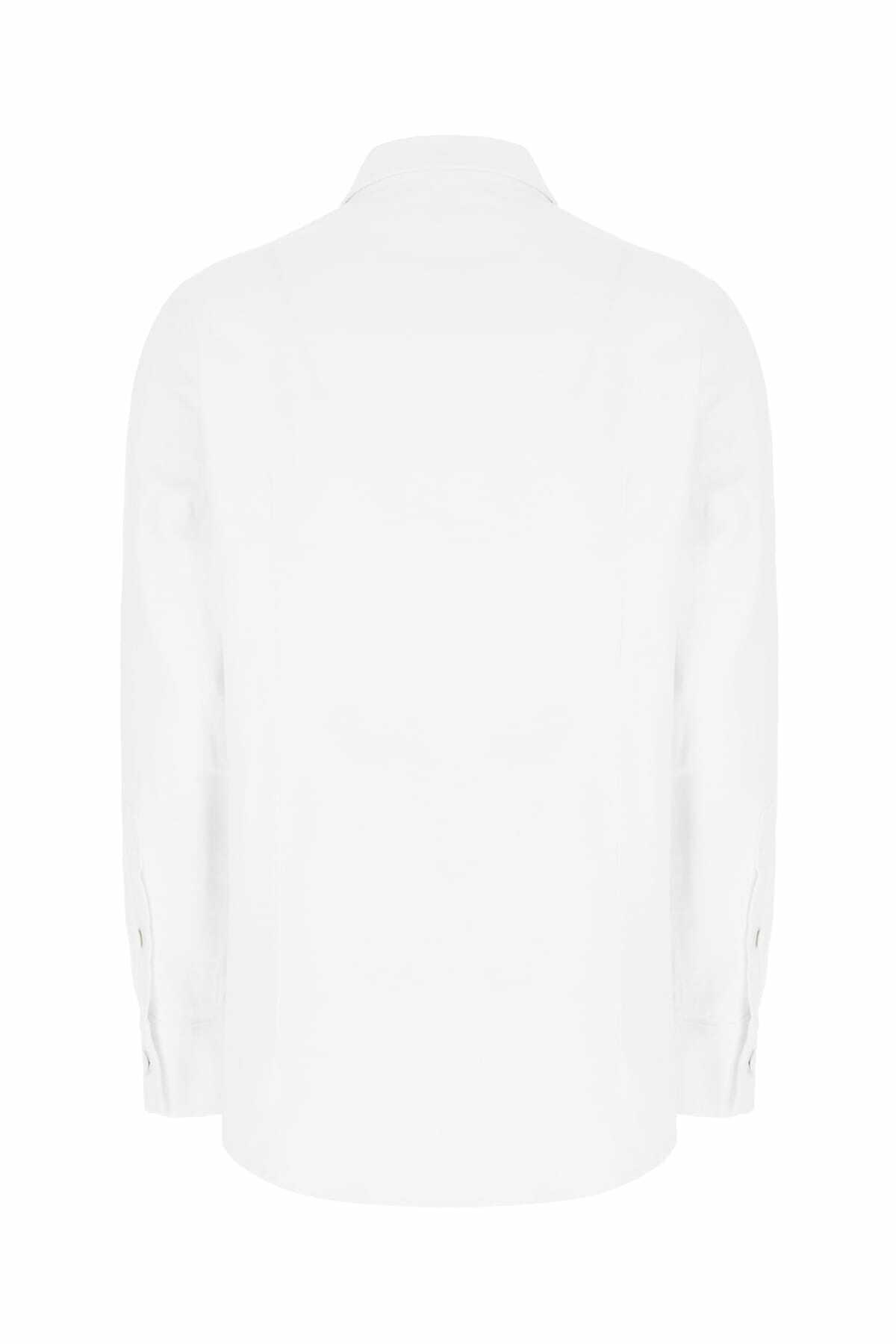 Raf Simons White Poplin Shirt