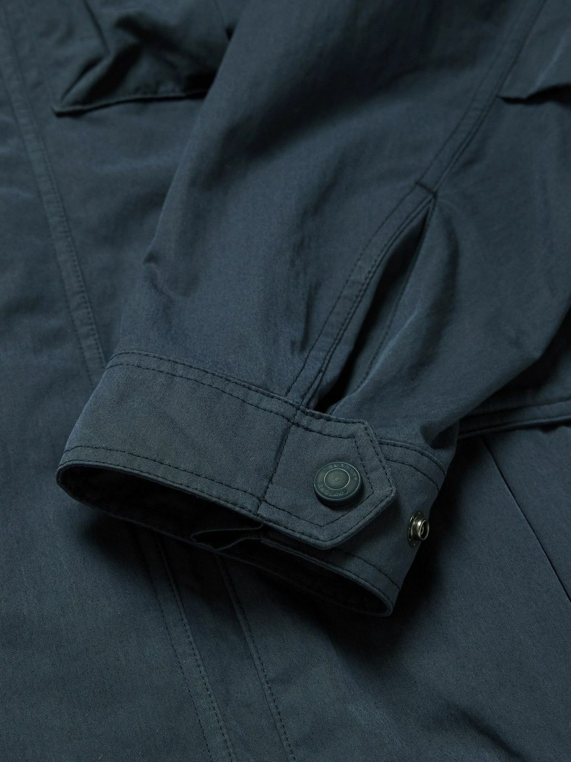 Belstaff - Drome Cotton-Blend Gabardine Hooded Jacket - Blue