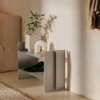 ferm LIVING Lager Low Rack in Aluminium 