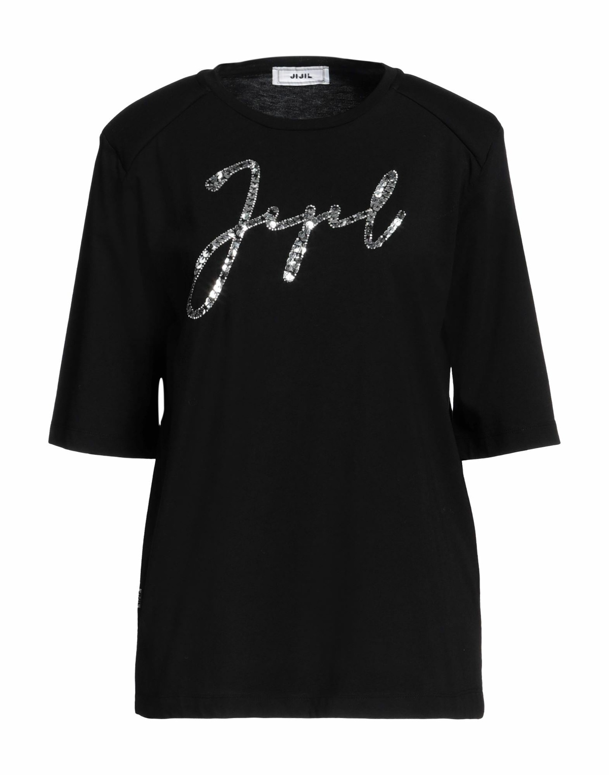 Jijil Womens T-shirt in Black