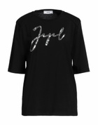 Jijil Womens T-shirt in Black