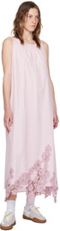 Acne Studios Pink Strap Maxi Dress