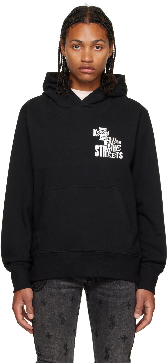 KSUBI グラフィックパーカー ブラック Ksubi Black Graff Kash Hoodie Ksubi