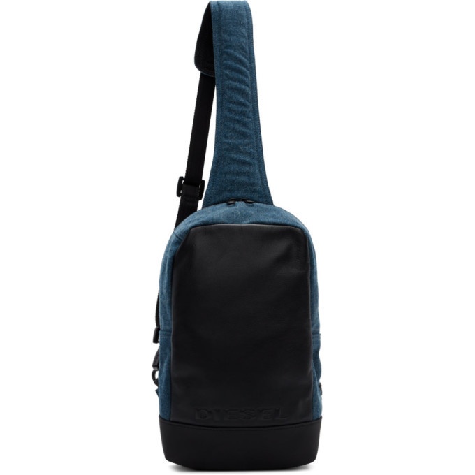 Photo: Diesel Black and Blue F-Suse Mono Backpack