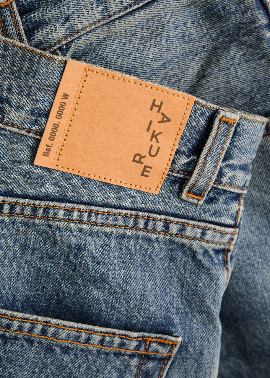 Haikure Belle Wide-leg Denim Culottes Blue 25 (W25 / UK6 / XS)