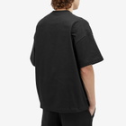 Jil Sander Men's Logo T-Shirt in Black