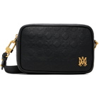AMIRI Black MA Quad Leather Camera Bag