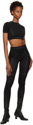 Heron Preston Black Seamless Leggings