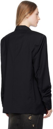 lesugiatelier Black Two-Button Blazer