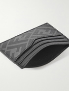 Fendi - Logo-Print Coated-Canvas and Leather Cardholder