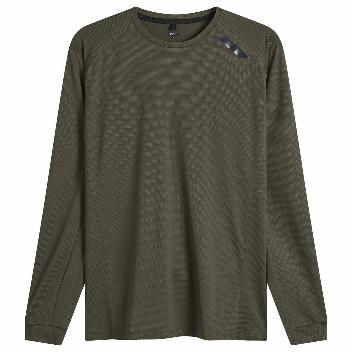 SOAR Men's Long Sleeve Tech T-Shirt in Dark Green