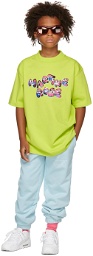 Martine Rose SSENSE Exclusive Kids Green Brittle T-Shirt