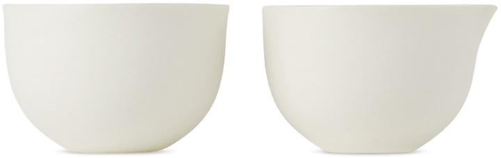 Photo: Mud Australia Off-White Sugar Bowl & Pitcher Set