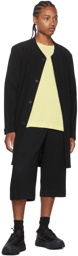 Homme Plissé Issey Miyake Black Tailored Pleats 1 Coat