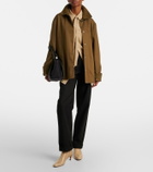 Proenza Schouler Uma 60 leather ankle boots