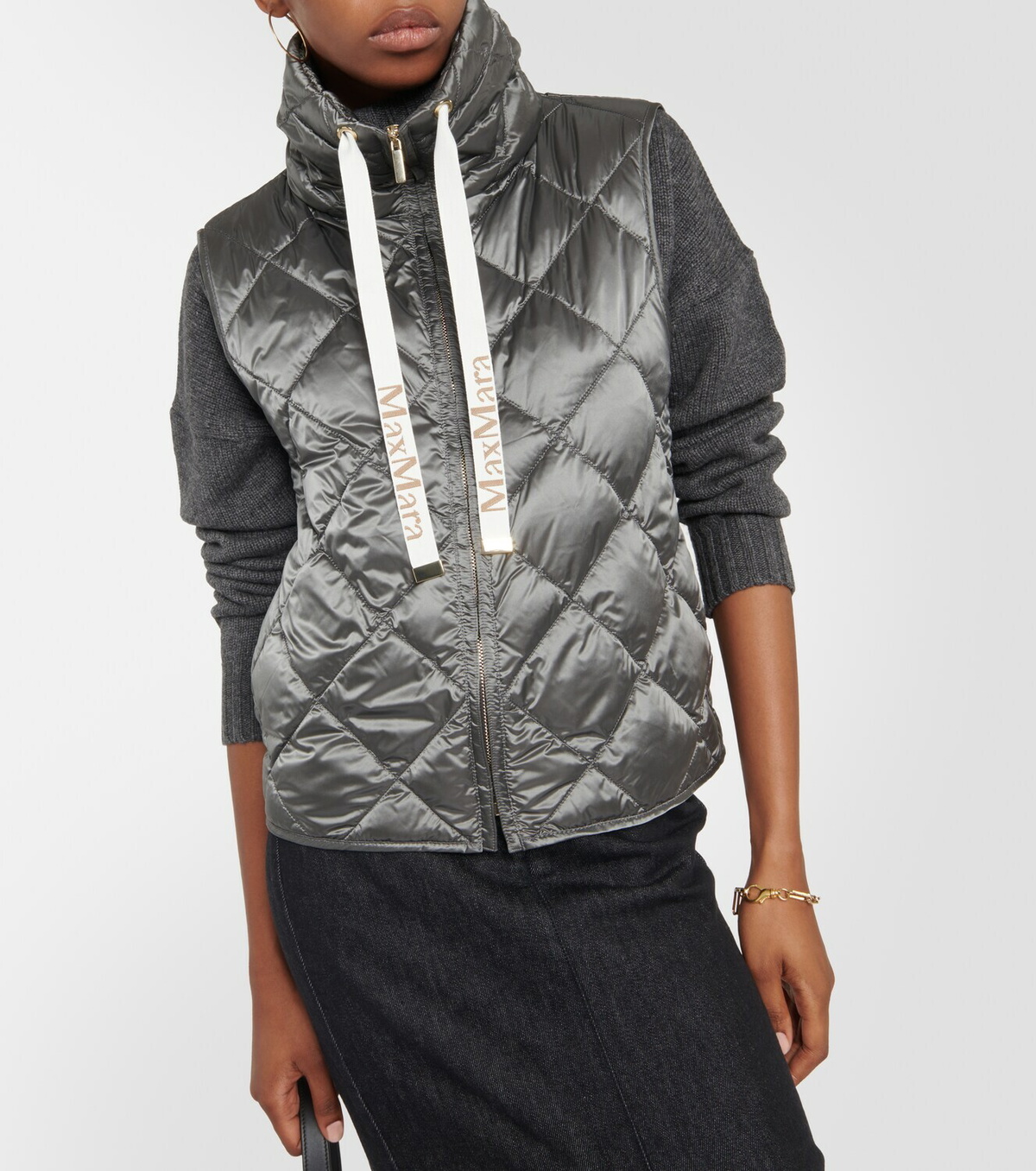 Max Mara The Cube Tregic quilted down vest Max Mara