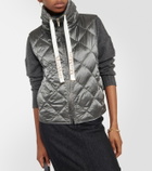 Max Mara The Cube Tregic quilted down vest