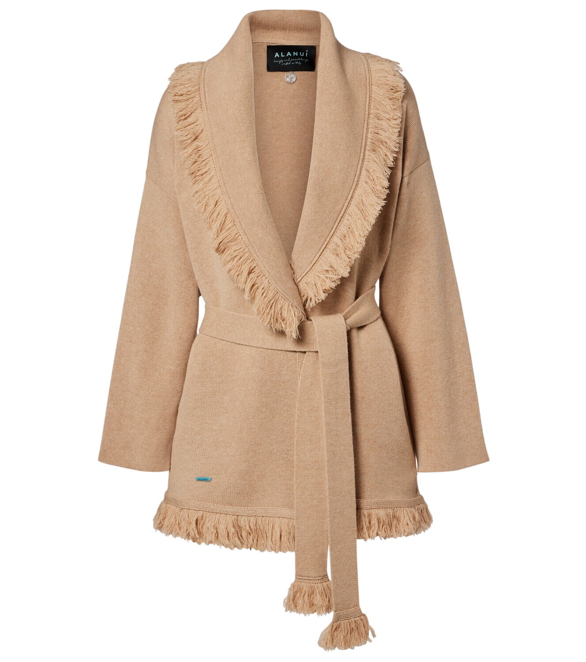 ALANUI - Bandana Jacquard Cashmere Cardigan Alanui