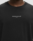 Maison Kitsune PARIS COMFORT TEE-SHIRT Black Mens Shortsleefe