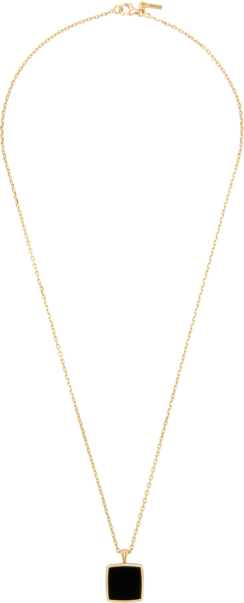 Emanuele Bicocchi Square Amulet Necklace