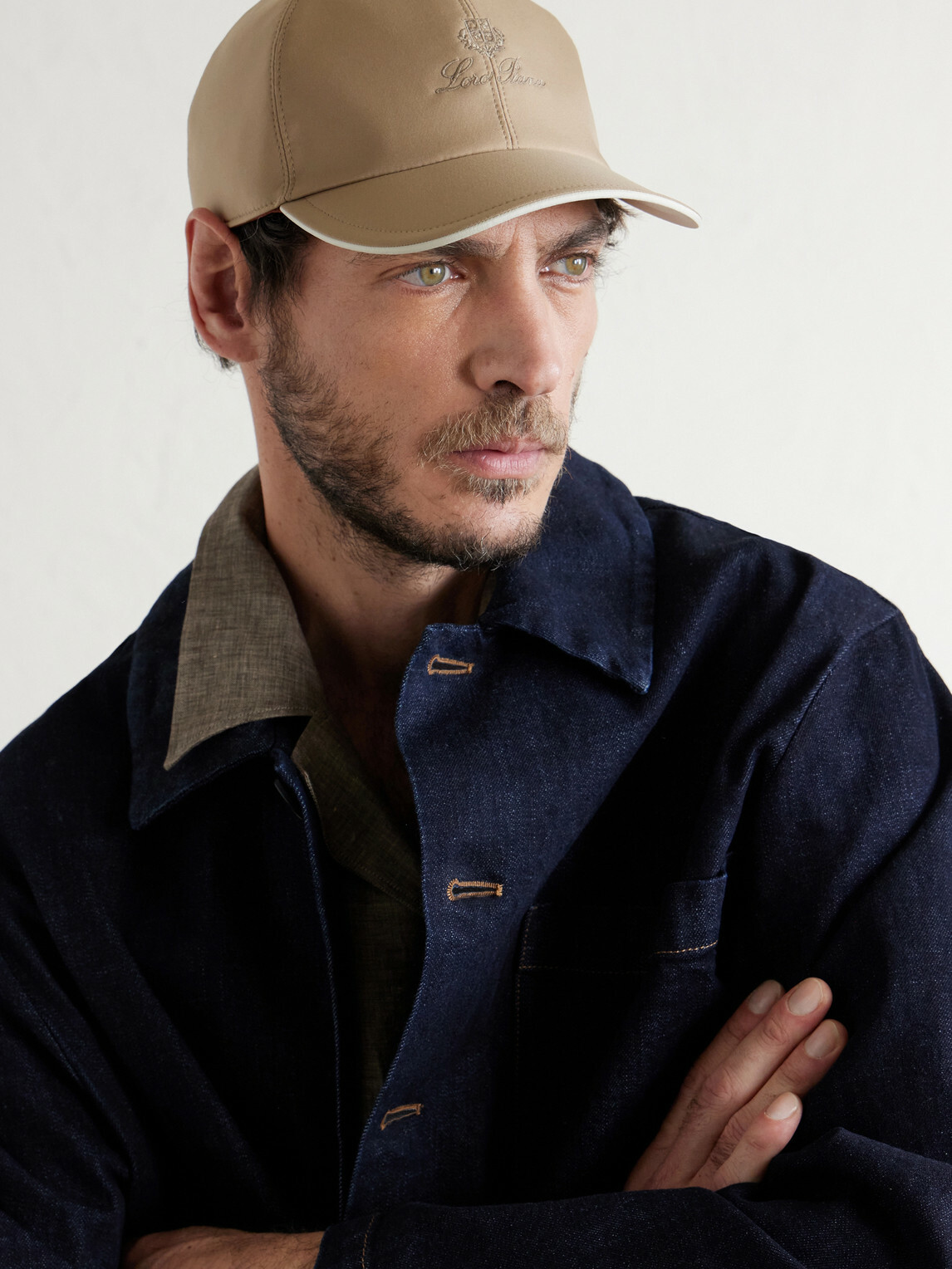 Loro Piana - Logo-Embroidered Storm System® Shell Baseball Cap - Neutrals