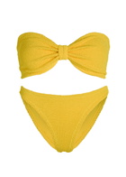 Hunza G Jean Crinkle Bikini - Yellow - One Size