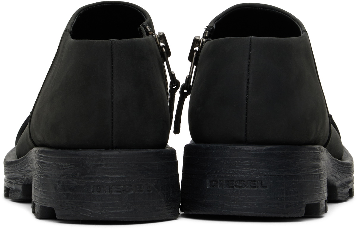 Diesel Black D-Hammer Ab D Loafers