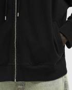Maison Kitsune FOX HEAD ZIPPED OVERSIZE HOODIE White Mens Hoodies/Zipper