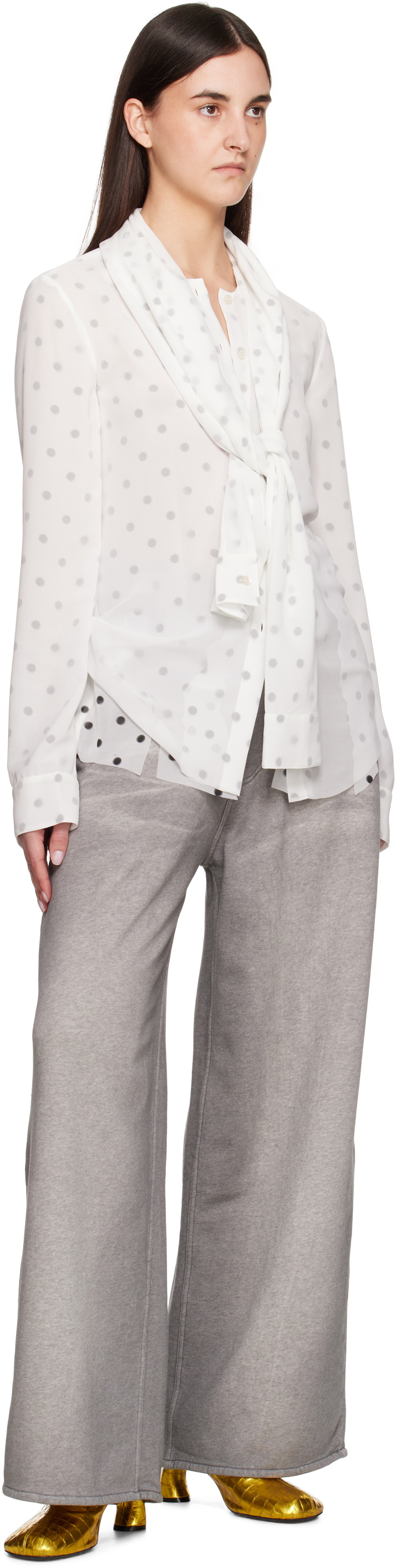 Acne Studios Gray Loose Fit Lounge Pants