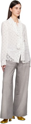 Acne Studios Gray Loose Fit Lounge Pants