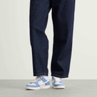 Nike Women's Dunk Low Sneaker in Blue/Ivory/Volt