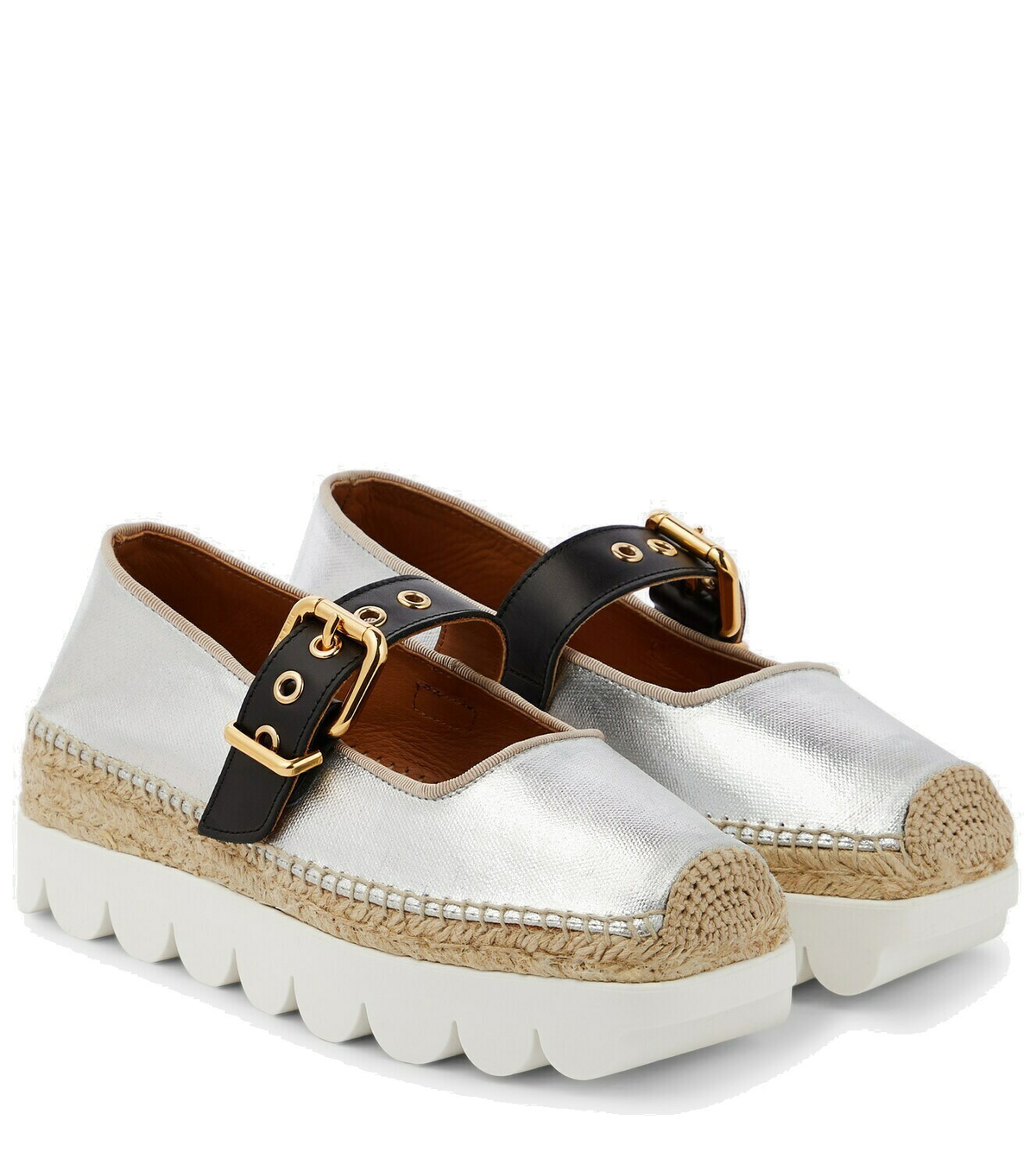 Marni - Leather platform espadrilles Marni