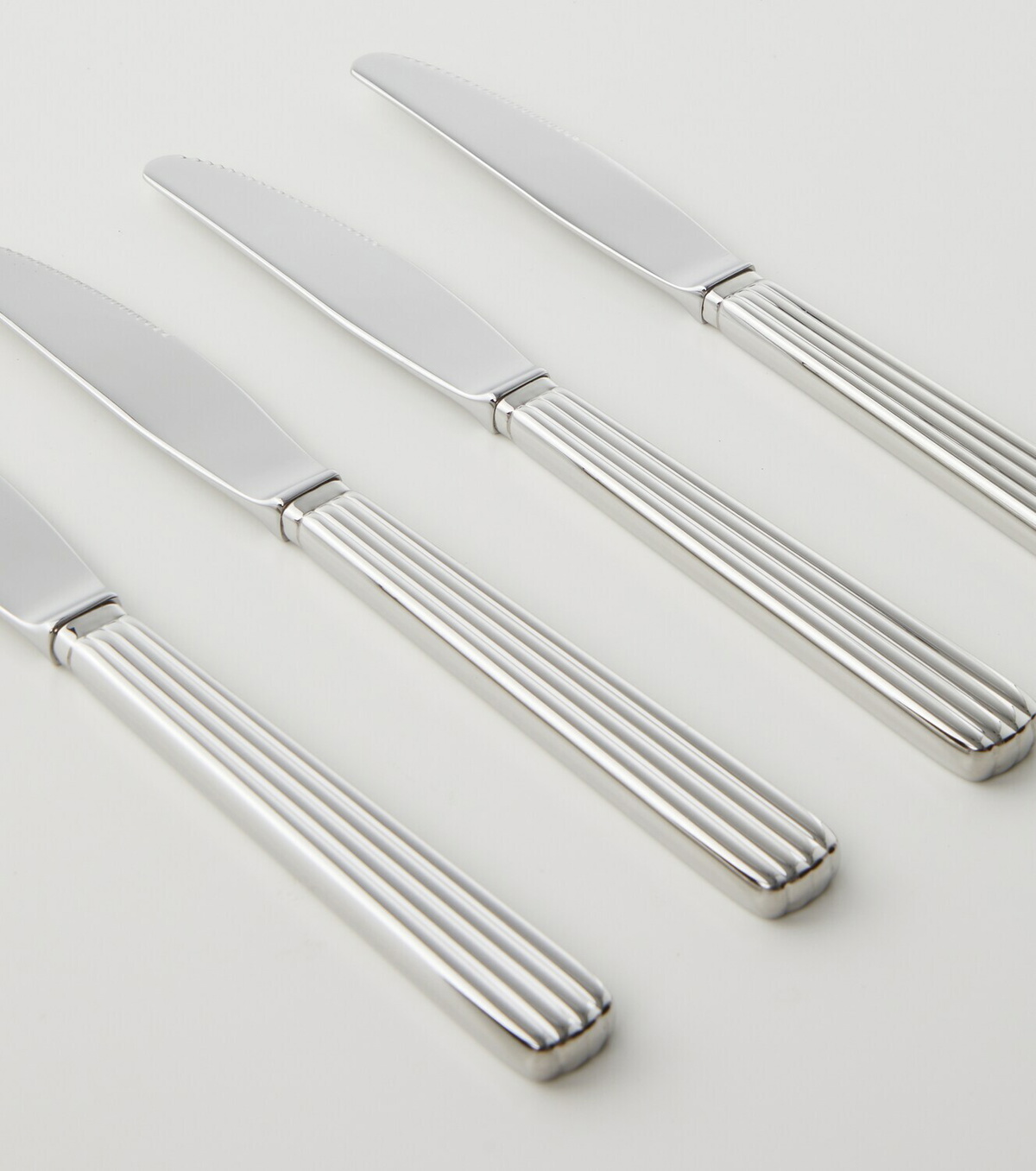 Georg Jensen Bernadotte 16-piece stainless steel cutlery set by Sigvard Bernadotte