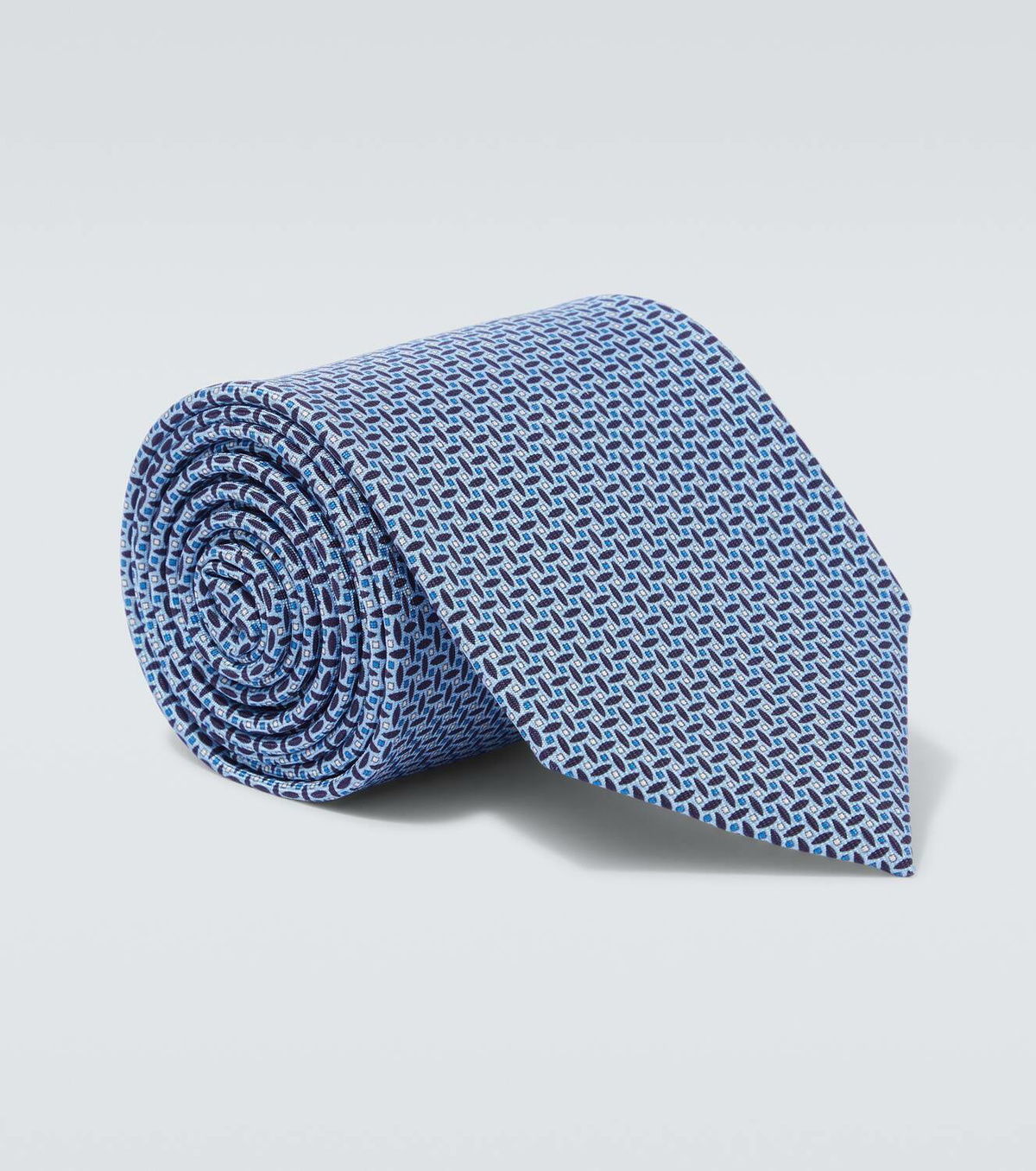 Brioni Printed silk tie