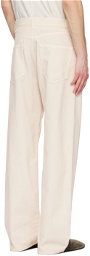 The Row Off-White Ross Trousers