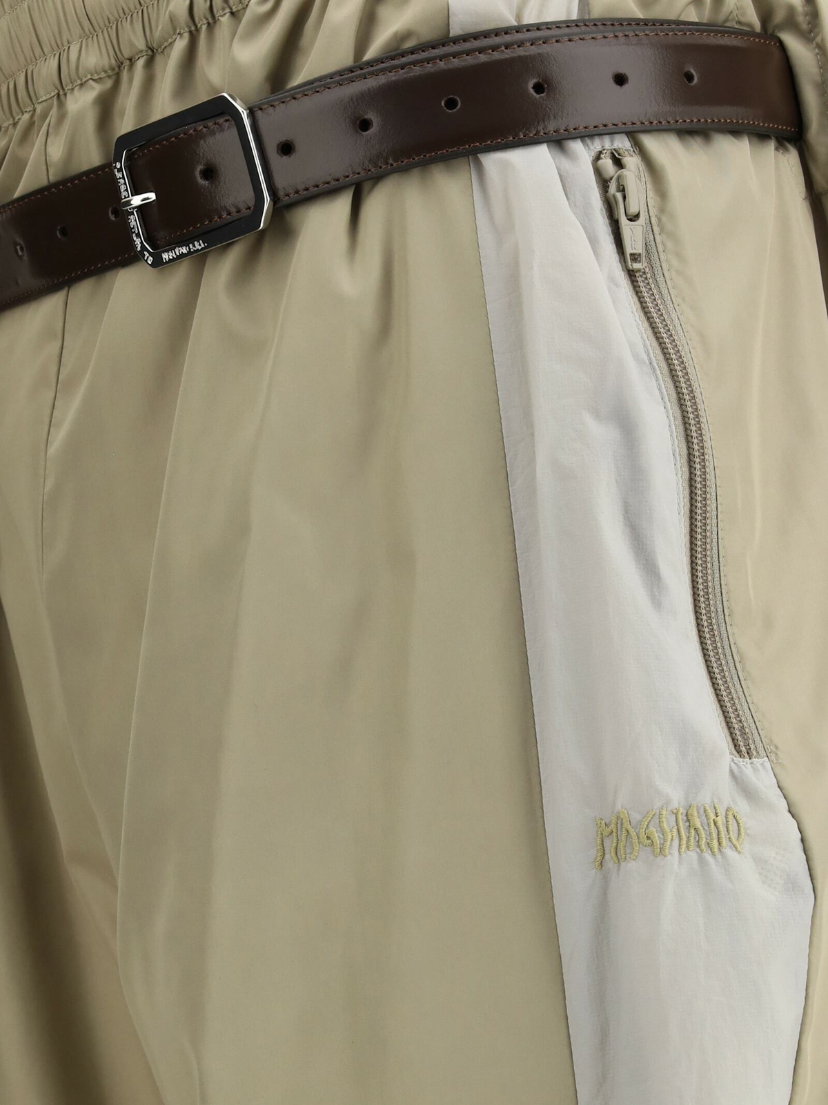 Magliano Nylon Pants With Built-in Belt Magliano