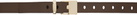 Beaufille Brown Cut-Out Belt