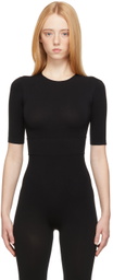 ADĀMO Black Sculpting T-Shirt Bodysuit