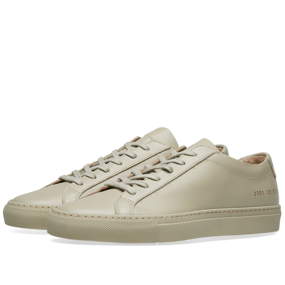 Photo: Woman by Common Projects Original Achilles Low Taupe