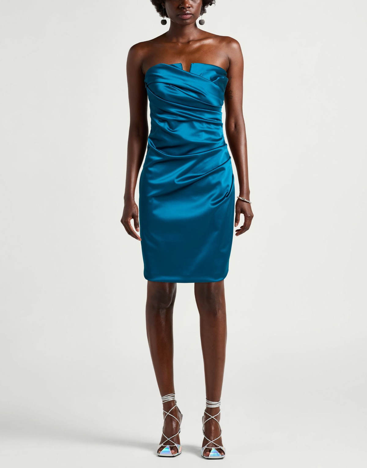 Chiara Boni La Petite Robe Womens Mini dress Deep teal