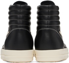 Rick Owens Black Porterville High Vintage Sneaks Sneakers