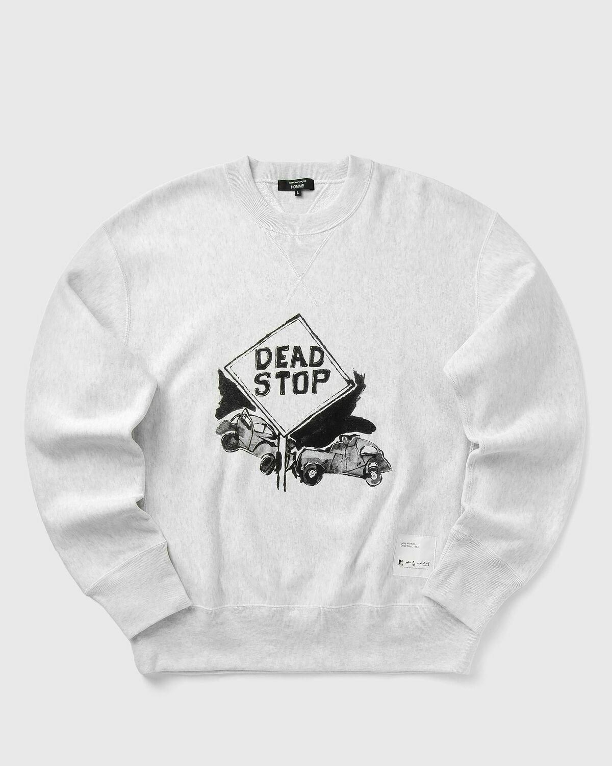 Comme des Garçons Homme TEE Grey Mens Sweatshirt
