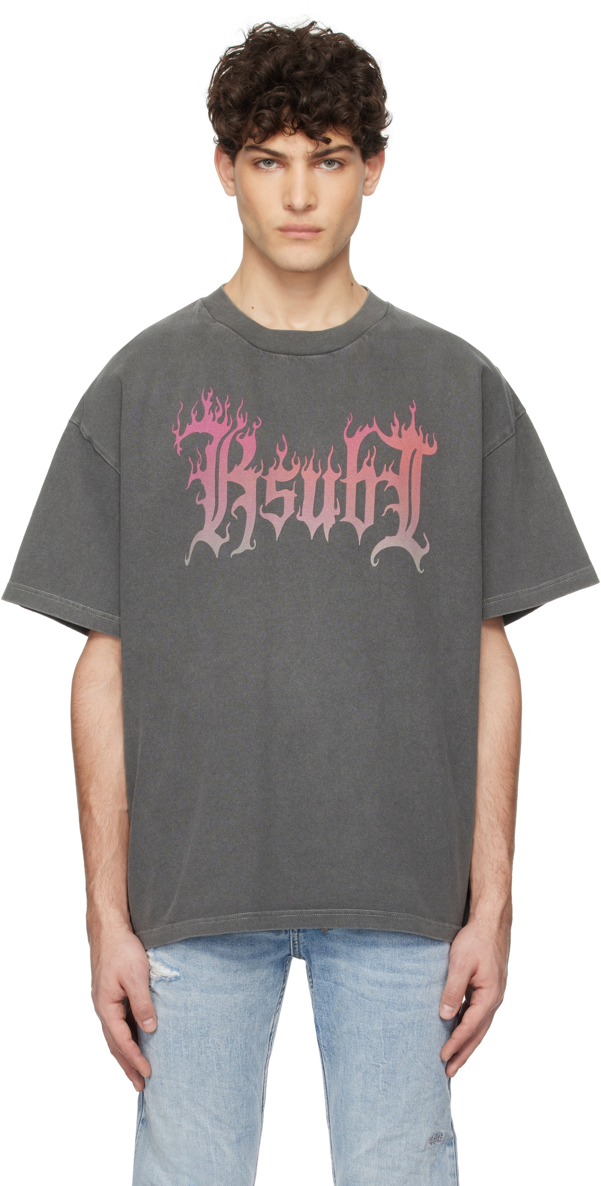 KSUBI blasted ekcess 半袖 Tシャツ Grey Green 送料込み Ksubi Sott Ekcess Shallows T-Shirt – Puffer Reds