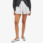 Faithfull The Brand Women's En Vau Short in Soft Blue Stripe
