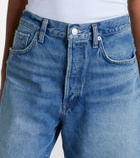Agolde Indra denim Bermuda shorts