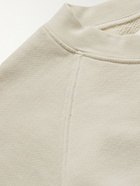 Les Tien - Garment-Dyed Cotton-Jersey Sweatshirt - Neutrals