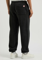 Cherry Los Angeles Faded Cotton Sweatpants Black