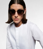 Dior Eyewear Dior Clover embellished square sunglasses