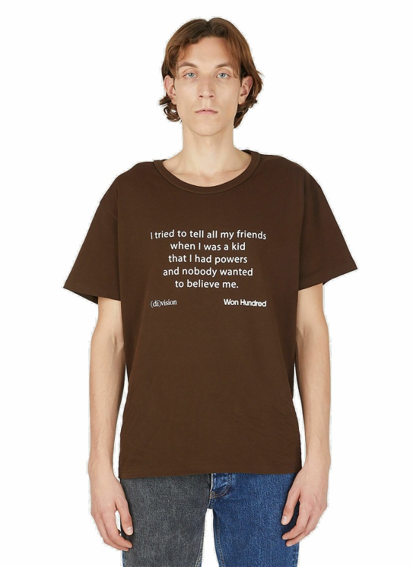 Photo: Co-Branded T-Shirt in Brown